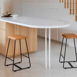 Sled Base Bar Stool without Back - Work