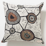 Dali Dyalgala Floor Cushion - Regina Wilison - Meeting Places 2