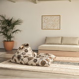 Dali Dyalgala Beanbag Cover - Meeting Places 2 by Penny Evans