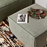 Refurbished Quadrant Soft Corner Sofa - (Select your own fabric)