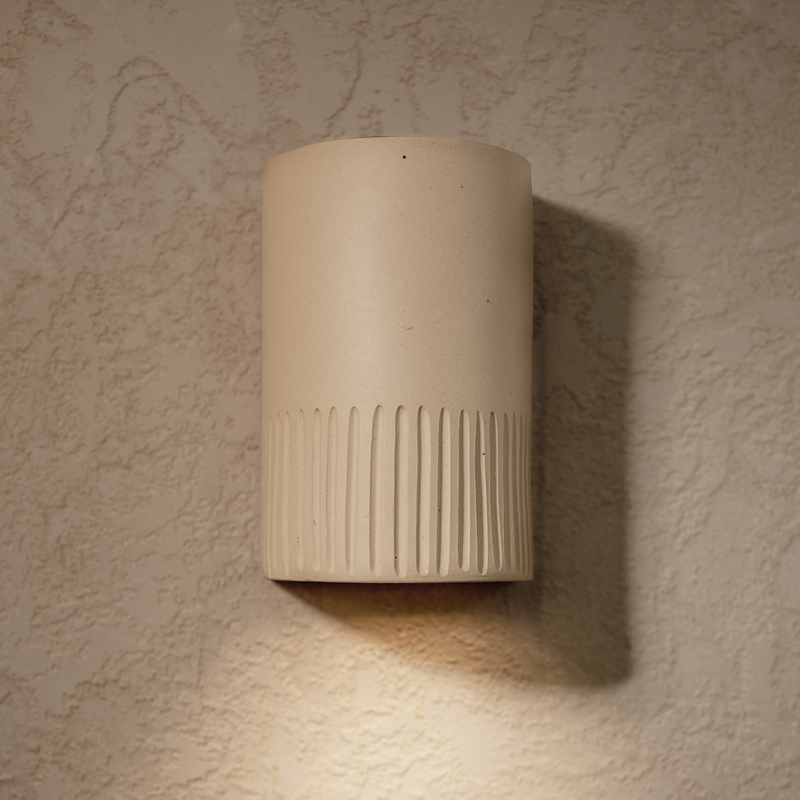 Stone Short Wall Light (Interior)