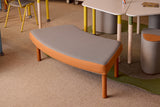 Bulada (Snake) Ottoman - Junior Curved Large