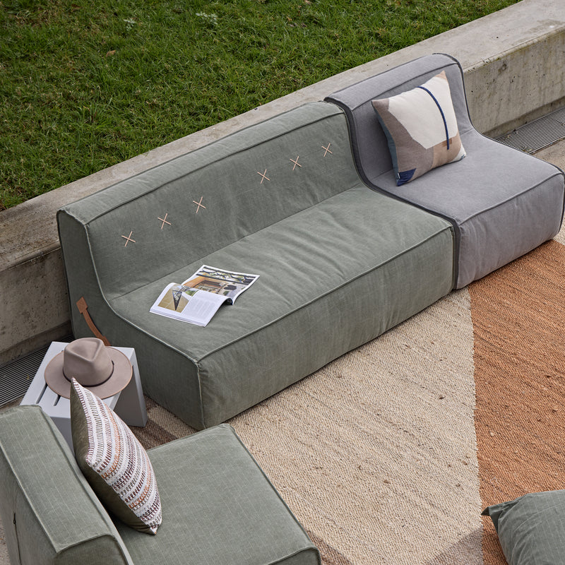 Quadrant Soft Modular Sofa - Ottoman - Nomad