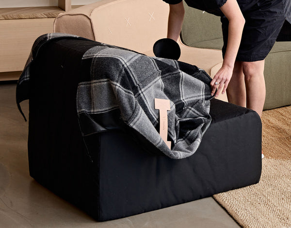 Double Quadrant - Pre-loved Quadrant Soft Modular Sofa - Select your fabric)