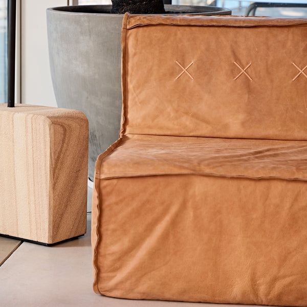 Quadrant Soft Modular Sofa Double - Leather