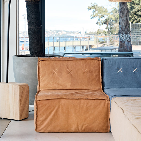 Quadrant Soft Modular Sofa - Single - Leather