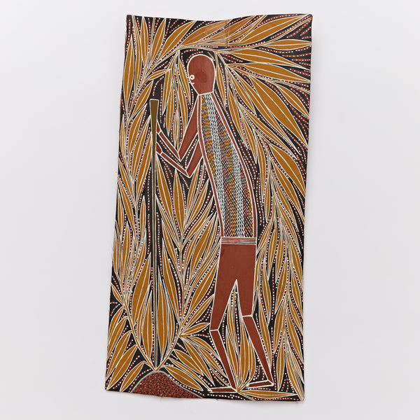 Bark Painting - Mewal by JB Fisher