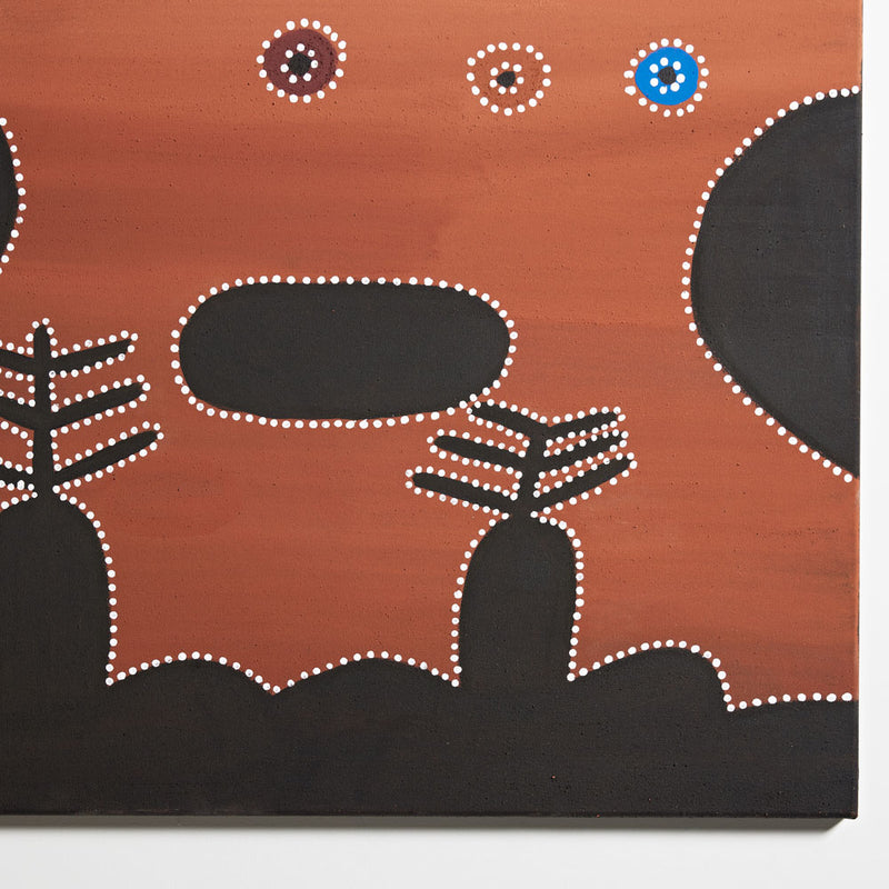 Ngaboo-lang - Warlawoon Country by Rammey Ramsey & Kathy Ramsay (120 x 90cm)