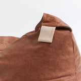 Bean Bag - Chestnut leather (Unfilled)