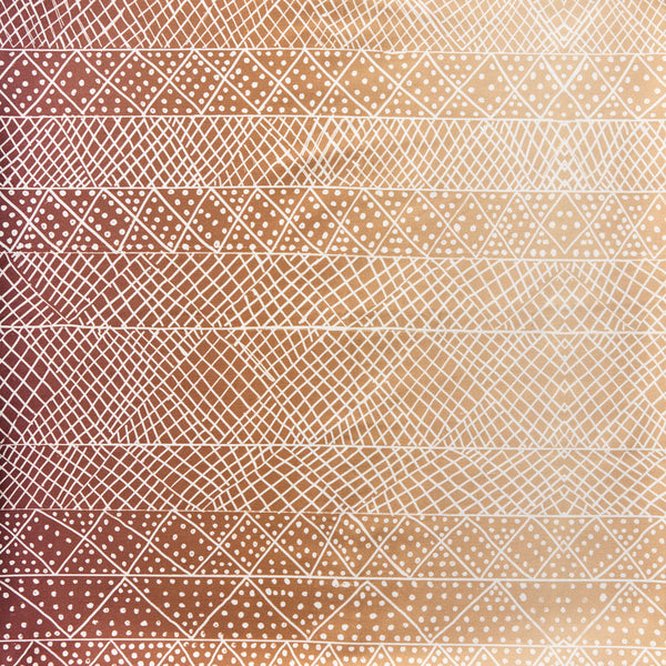 Taringa Cotton Mipurra Fabric by Jacinta Lorenzo - dali dyalgala (by the metre)