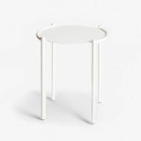 Single Side Table - White