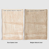 Message Sticks Linen Fabric by Regina Wilson - dali dyalgala (by the metre)