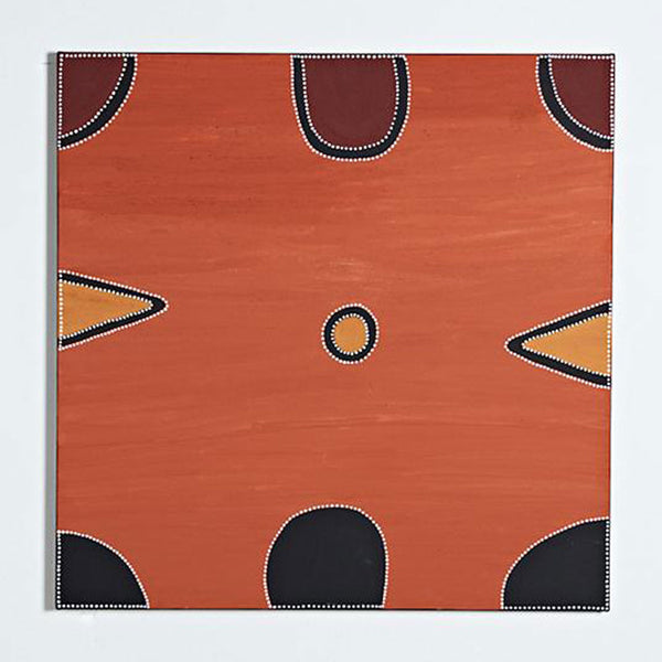 Ngaboo-lang - Warlawoon Country by Rammey Ramsey & Kathy Ramsay (120 x 120cm)