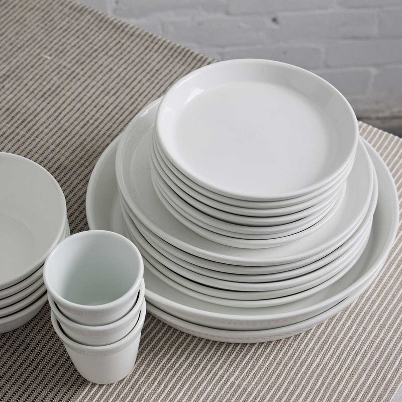 Koskela X Malcolm Greenwood Porcelain Side Plate - White